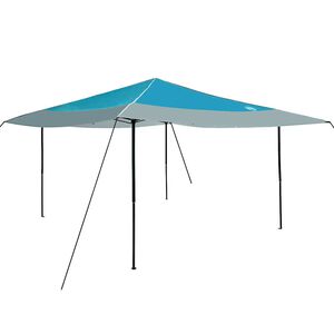 vidaXL Carpa Dosel 395 x 395 x 251 cm Azul tela