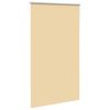 vidaXL Estor Enrollable Opaco Beige 125x230 cm Tela Ancho 121,6 cm