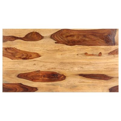 vidaXL Mesa de centro de madera maciza de sheesham 110x60x40 cm