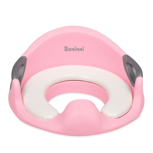 Baninni Orinal de aprendizaje de ni&ntilde;os Buba rosa BNCA007-PK