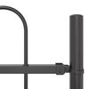 vidaXL Valla de Jard&iacute;n 6 pcs Gris 10,2 x 1,2 m