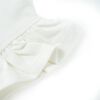 Camiseta infantil con mangas de volantes blanco 140