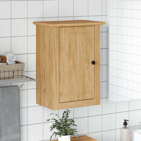 vidaXL Gabinete de pared para ba&ntilde;o BODO Marr&oacute;n miel 44 x 30 x 60 cm