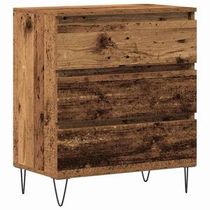 vidaXL Aparador Madera vieja 60 x 35 x 70 cm Madera de ingenier&iacute;a