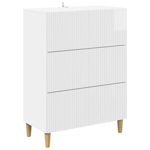 vidaXL Cajonera 66 x 34,5 x 90 cm Madera de Ingenier&iacute;a Brillante