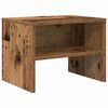 vidaXL Armario de Noche 2 pcs Madera vieja 40 x 40 x 30 cm