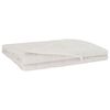 vidaXL Manta con peso Blanco 122 x 183 cm 5 kg 100% Algod&oacute;n 205T