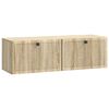 vidaXL Mueble para TV de pared Roble Sonoma 98 x 31 x 30 cm