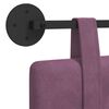 vidaXL Cabecera Colgante Morado 170 x 55 x 5 cm Terciopelo