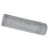 vidaXL Cerca Hexagonal Plateado 0,4 x 10 m Acero galvanizado