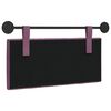 vidaXL Cabecera Colgante Morado 90 x 55 x 7 cm Terciopelo
