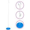 vidaXL Columpio de placa azul 200 cm