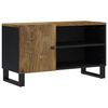 vidaXL Mueble de TV madera mango y madera contrachapada 80x33x46 cm