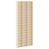vidaXL Expositor de Pared Montada en la pared Beige 30 x 4,5 x 75 cm