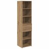 vidaXL Alacena Roble artisan 45 x 42,5 x 185 cm Madera de ingenier&iacute;a