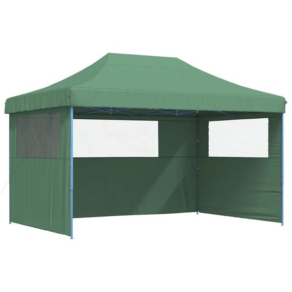 vidaXL Carpa de Fiesta Verde 292 x 440 x 315 cm Tela Oxford