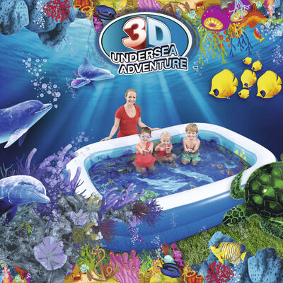 Bestway Piscina hinchable Undersea Adventure 54177
