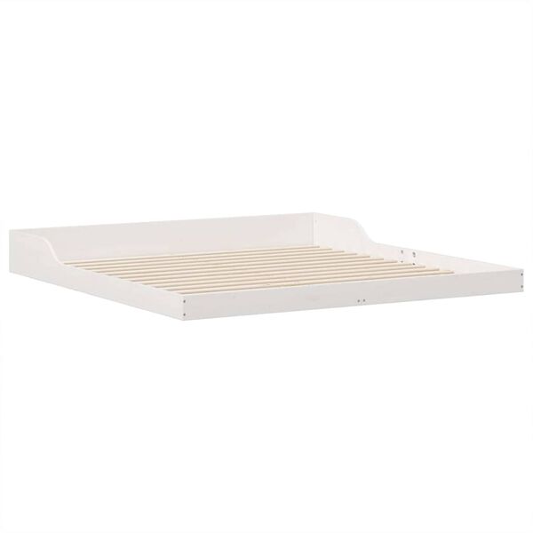 vidaXL Estructura de cama 200 x 220 cm Madera de pino macizo