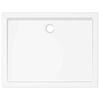 vidaXL Plato de ducha rectangular ABS 70x90 cm