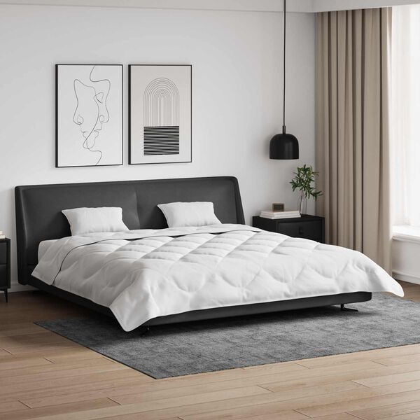 vidaXL Edred&oacute;n con almohada 3 pcs Microfibra