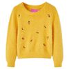 Jersey de punto infantil ocre 104