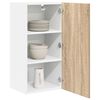 vidaXL Mueble colgante con puerta Roble Sonoma y 40 x 31 x 80 cm