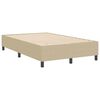 vidaXL Cama de plataforma Verde gris&aacute;ceo 120 x 190 cm tela