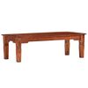 vidaXL Mesa de centro de madera maciza de acacia 110x50x35 cm