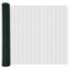 vidaXL Cerca Hexagonal 1 x 10 m PVC Verde
