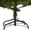 vidaXL &Aacute;rbol de Navidad artificial con bisagras y soporte verde 270 cm