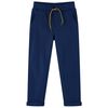 Pantalones infantiles con cord&oacute;n azul marino 140