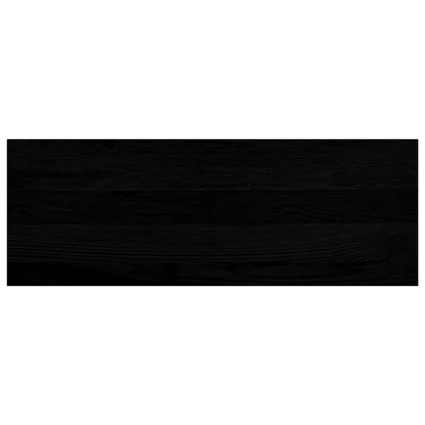 vidaXL Pelda&ntilde;os de escalera 8 uds madera maciza roble marr&oacute;n oscuro