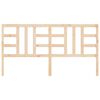 vidaXL Cabecero de cama madera maciza de pino 186x4x100 cm