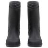 vidaXL Botas de agua negro n&uacute;mero 43 PVC