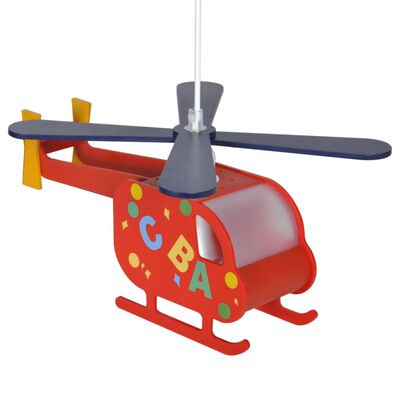 Lámpara Colgante Modelo de Helicóptero Lámpara Para Niño