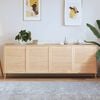 vidaXL Puertas de armario de lamas 4 uds madera de pino 69x59,4 cm