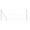 vidaXL Poste de Valla Galvanizado 100 x 1 m Acero