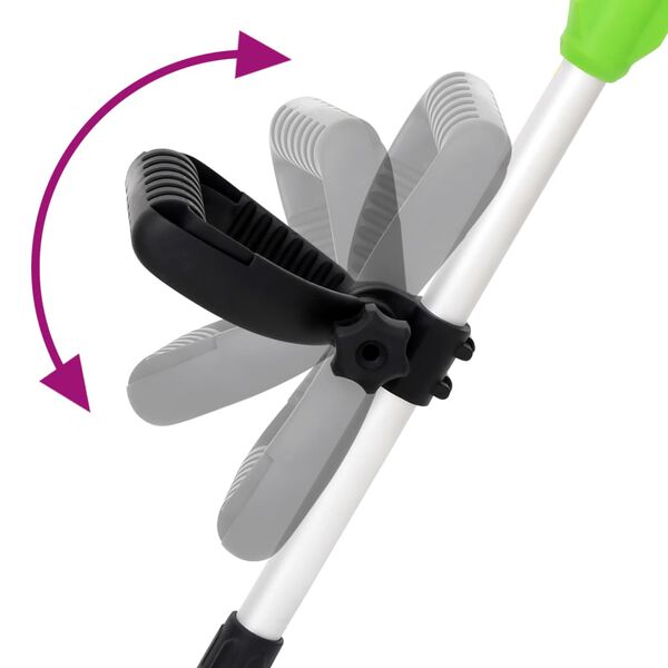 vidaXL Cortac&eacute;sped telesc&oacute;pico el&eacute;ctrico 29 cm 550 W