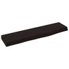 vidaXL Estante de pared madera roble tratada marr&oacute;n oscuro 40x10x2 cm