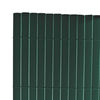 vidaXL Panel de valla PVC verde 90x300 cm