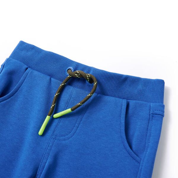 Pantalones de ch&aacute;ndal infantiles azul 116