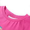 Camiseta infantil rosa oscuro 116