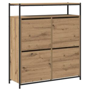 vidaXL Armario Zapatero 100 x 34 x 112 cm Madera de ingenier&iacute;a