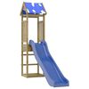 vidaXL Parque infantil de exterior madera de pino impregnada