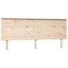 vidaXL Cabecero de cama madera maciza de pino 184x6x82,5 cm