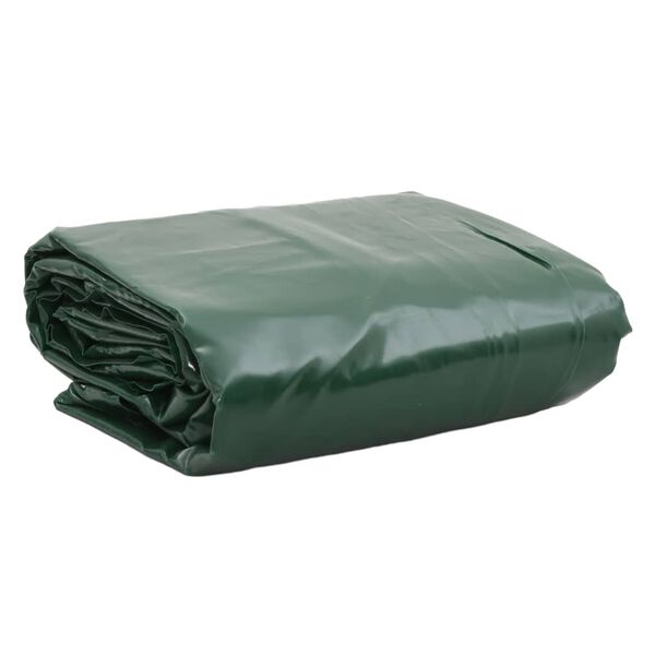 vidaXL Lona verde 3x4 m 650 g/m²