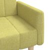 vidaXL Sof&aacute; cama de 2 plazas tela verde