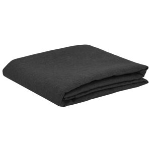 vidaXL Tela para Mesa Ovalado Gris oscuro 160 x 220 cm