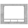 vidaXL Mueble para TV madera de ingenier&iacute;a gris hormig&oacute;n 152x22x113 cm