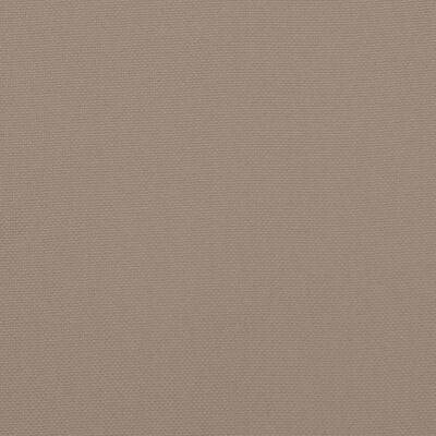 vidaXL Cojín de banco de jardín tela Oxford gris taupé 150x50x7 cm